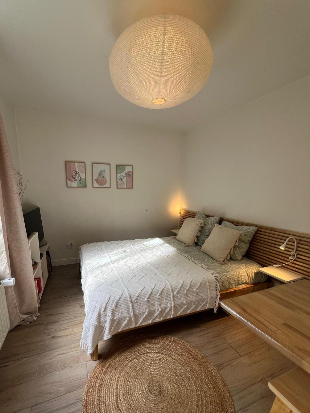 Escale Cosy A Pontoise Jacuzzi Et Terrasseアパートメント エクステリア 写真