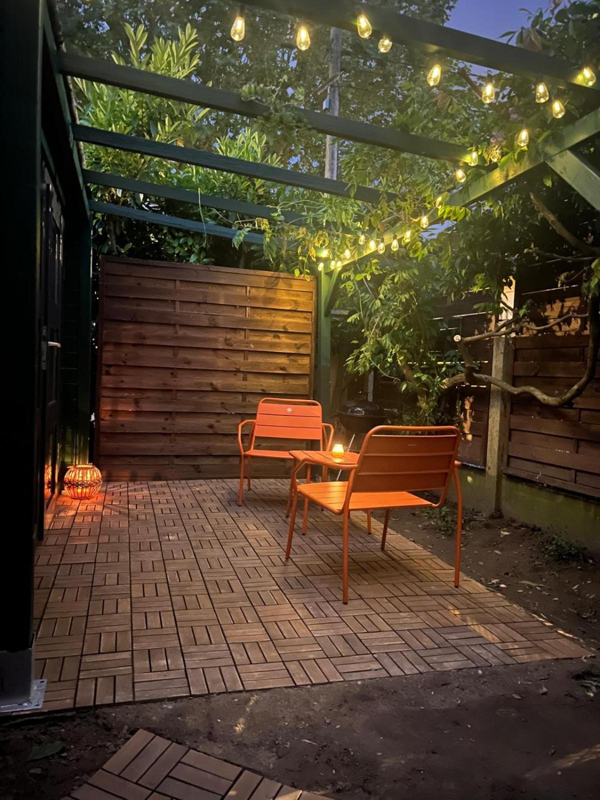 Escale Cosy A Pontoise Jacuzzi Et Terrasseアパートメント エクステリア 写真