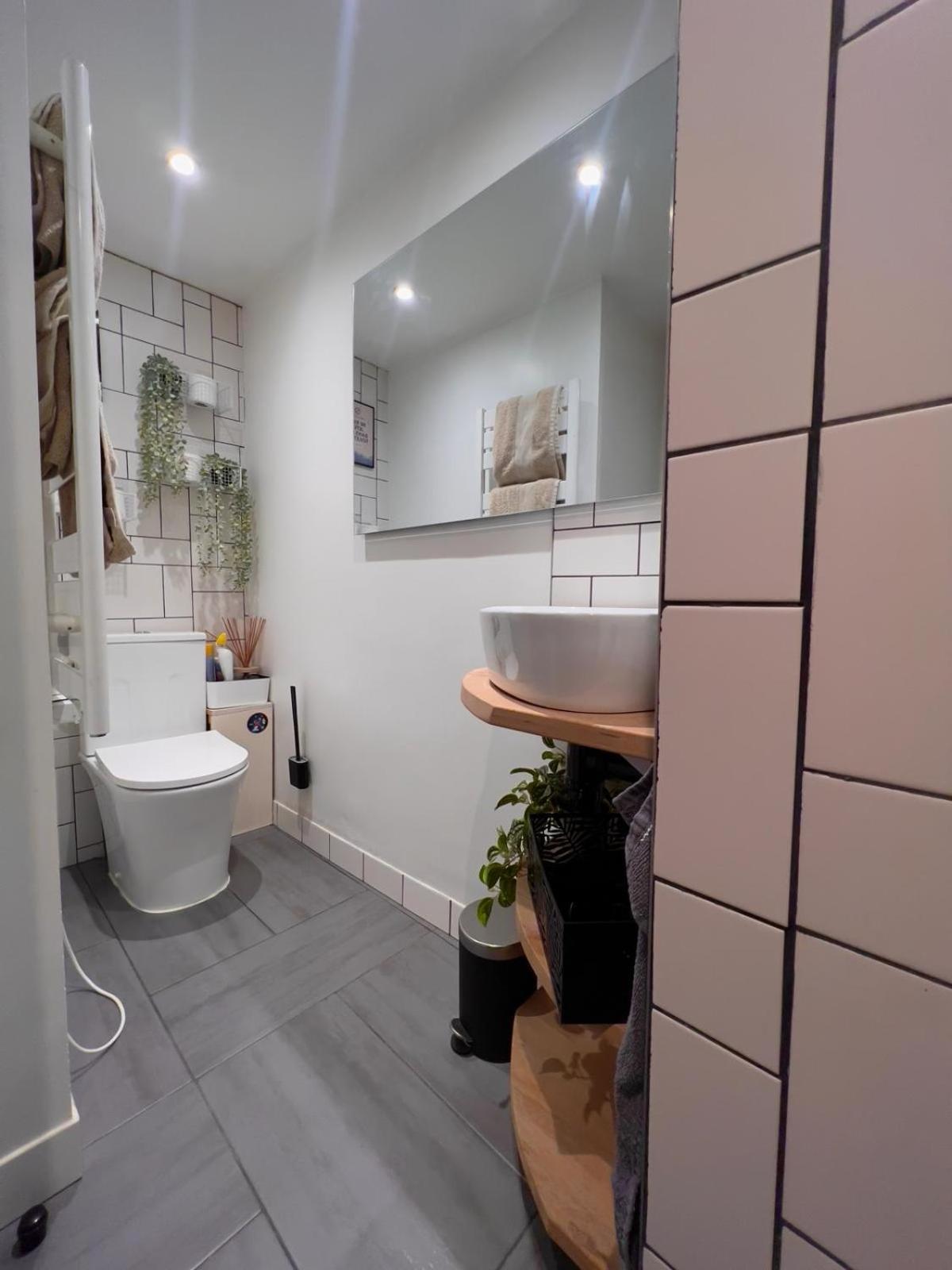 Escale Cosy A Pontoise Jacuzzi Et Terrasseアパートメント エクステリア 写真
